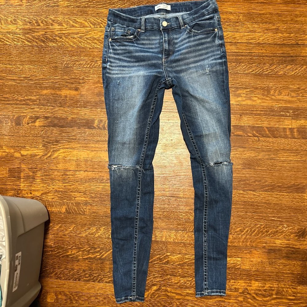 BKE Denim Payton Distressed Skinny Jeans 30x31.5
